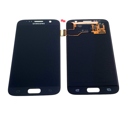 LCD SAMSUNG S7 G930F BLACK OI CHANGED GLASS-15333