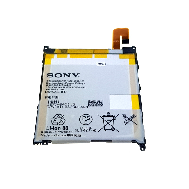 Batterie De Remplacement D'Occasion Pour Sony Xperia Z Ultra XL39h - Réf. LIS1520ERPC - Générique