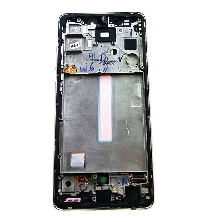 LCD SAMSUNG A528 A52S WHITE SERVICE PACK-19278