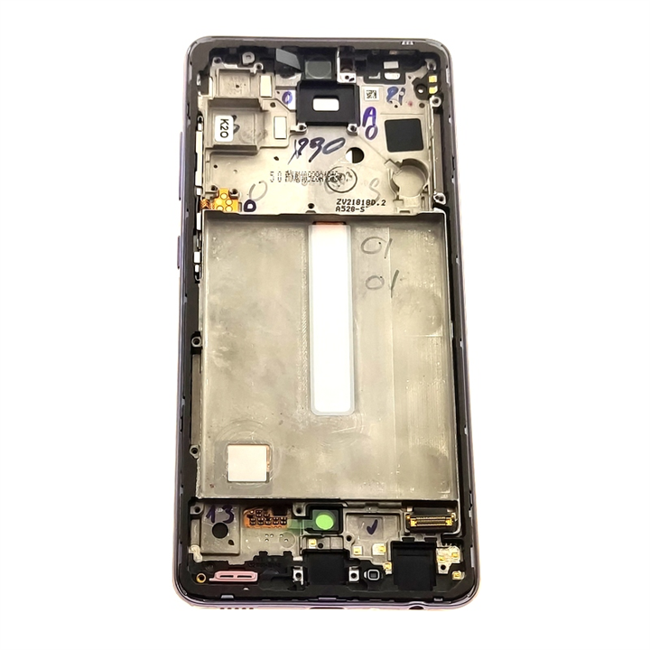 LCD SAMSUNG A528 A52S VIOLET SERVICE PACK-18976