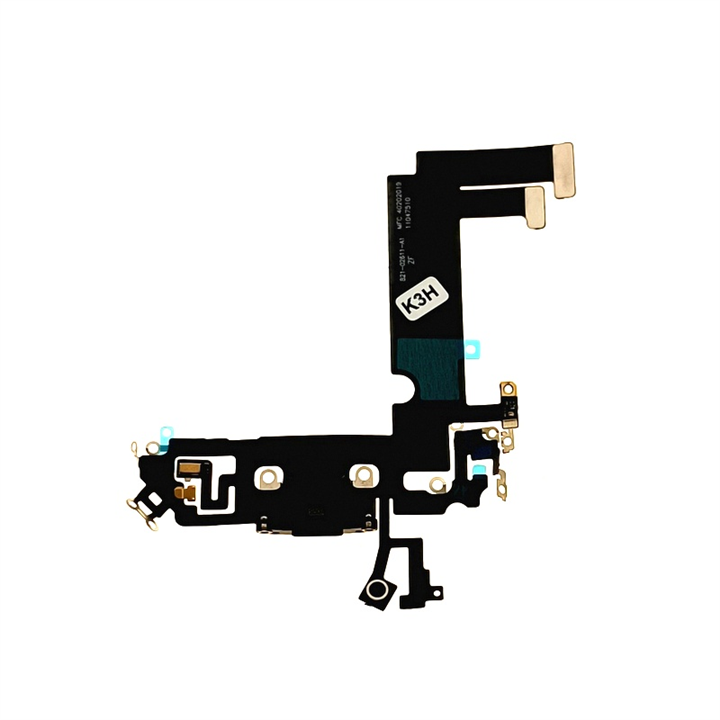 TAŚMA FLEX IPHONE 12 MINI USB BLACK-20216