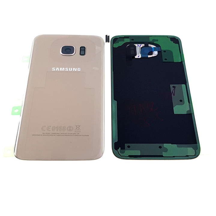KLAPKA BATERII SAMSUNG S7 EDGE G935 GOLD SERVICE P-14478