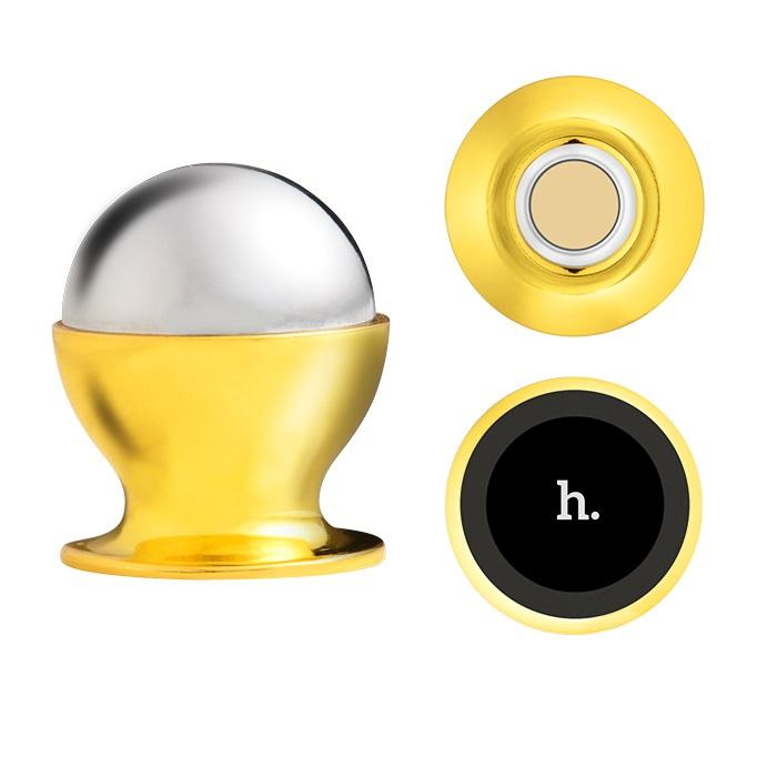 HOCO UCHWYT SAMOCHODOWY FULL METAL MAGNET CA6 ZŁOT-12269