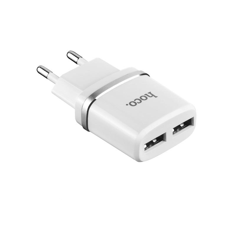 HOCO ŁADOWARKA SIEC 2.4A 2xUSB LIGHTNING IPHONE Bi-12288 HOCO ŁADOWARKA SIEC 2.4A 2xUSB LIGHTNING IPHONE Bi-12288