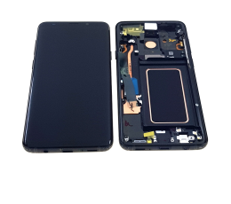 LCD SAMSUNG SM-G965 S9+ BLACK NOWA SZYBA-15384