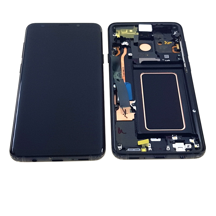 LCD SAMSUNG SM-G965 S9+ BLACK NOWA SZYBA-15384