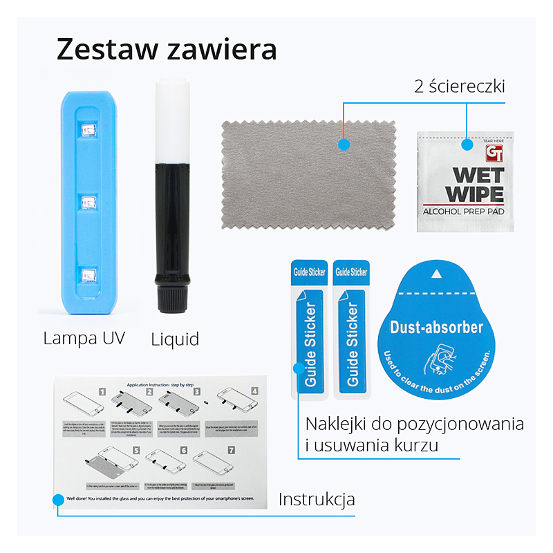 LIQUID UV HARTOWANE SZKŁO SAMSUNG G973 S10-12983