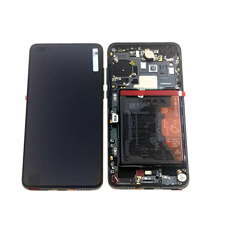 LCD HUAWEI P40 BLACK SERVICE PACK-17722