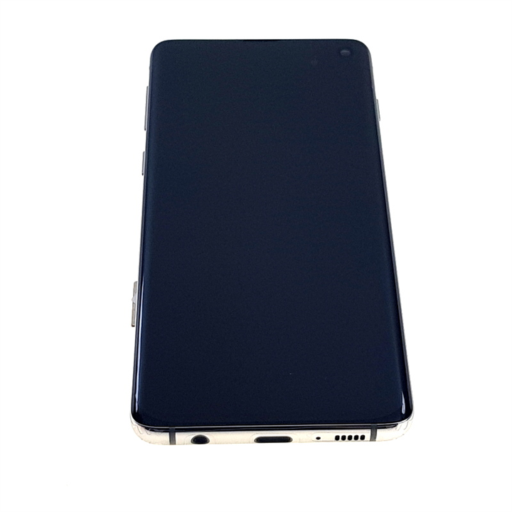 LCD SAMSUNG S10 G973 WHITE SERVICE PACK-15423