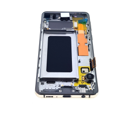 LCD SAMSUNG S10 G973 WHITE SERVICE PACK-15423