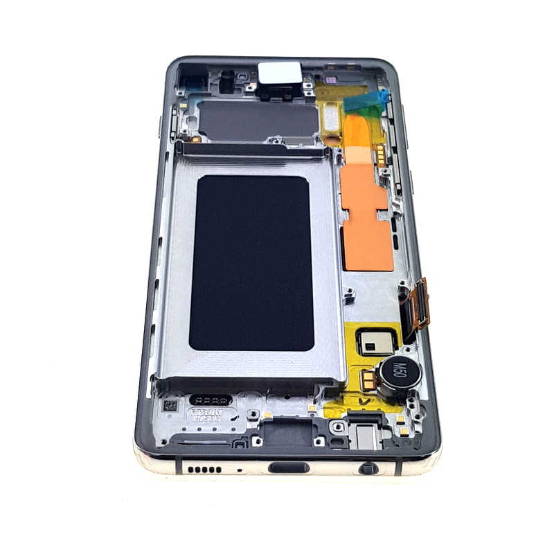 LCD SAMSUNG S10 G973 WHITE SERVICE PACK-15424 LCD SAMSUNG S10 G973 WHITE SERVICE PACK-15424