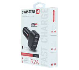 SWISSTEN ŁAD SAM 3xUSB 5.2A -15216