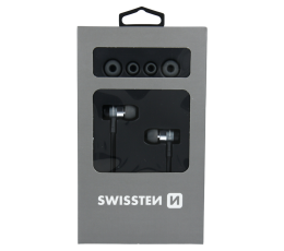 SWISSTEN SŁUCHAWKI DOUSZNE SUPERBASS YS900 BLACK-15265