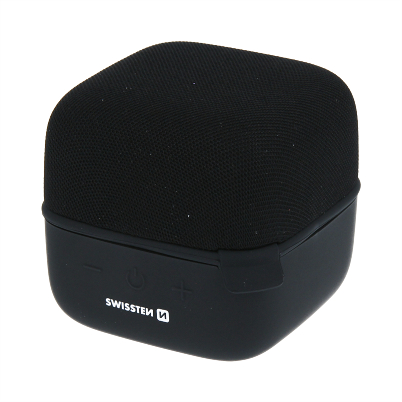 SWISSTEN GŁOŚNIK BLUETOOTH CUBE BLACK 10W -15291