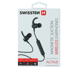 SWISSTEN SŁUCHAWKI SPORTOWE BLUETOOTH ACTIVE BLACK-15302