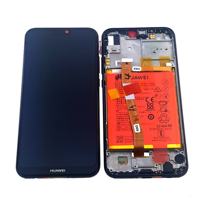 LCD HUAWEI P20 LITE BLACK FRAME SERVICE PACK-16971