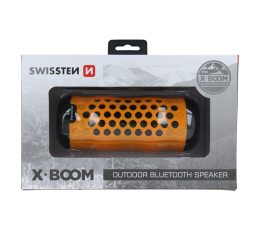 SWISSTEN GŁOŚNIK BLUETOOTH X-BOOM ORANGE 2x5W IPX5-15430