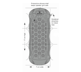 SWISSTEN GŁOŚNIK BLUETOOTH X-BOOM ORANGE 2x5W IPX5-15430