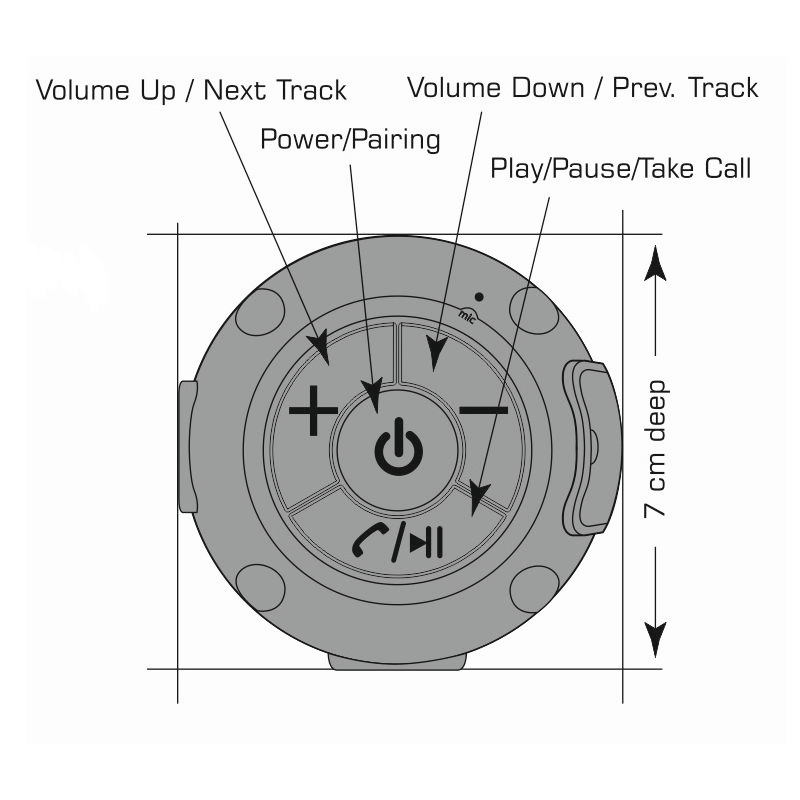SWISSTEN GŁOŚNIK BLUETOOTH X-BOOM ORANGE 2x5W IPX5-15436