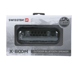 SWISSTEN GŁOŚNIK BLUETOOTH X-BOOM BLACK 2x5W IPX5-15450