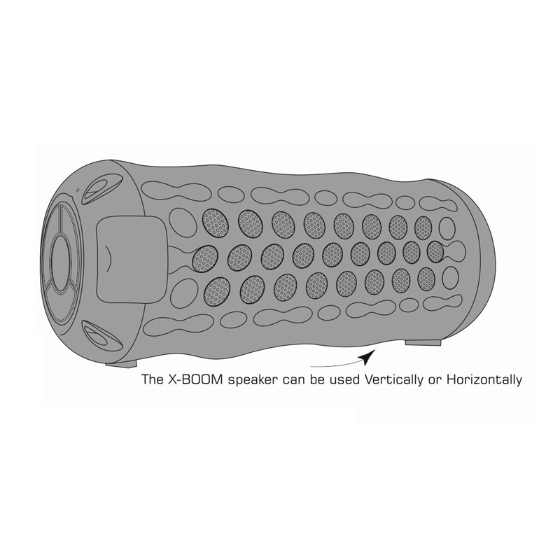 SWISSTEN GŁOŚNIK BLUETOOTH X-BOOM BLACK 2x5W IPX5-15453