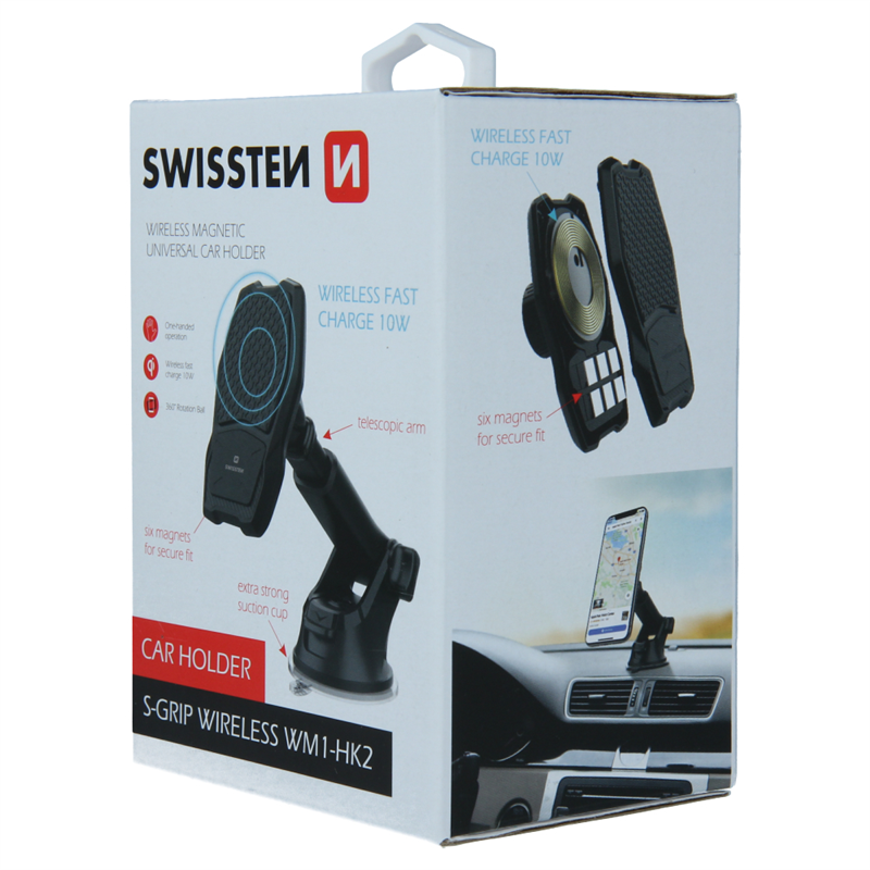 SWISSTEN UCHWYT MAGNETYCZNY S-GRIP WM1-HK2-15485