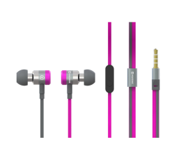 SWISSTEN SŁUCHAWKI DOUSZNE SUPERBASS YS900 PINK-15516