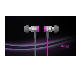 SWISSTEN SŁUCHAWKI DOUSZNE SUPERBASS YS900 PINK-15516