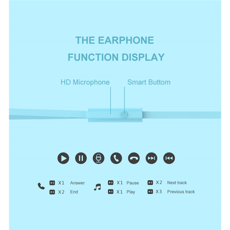 SWISSTEN SŁUCHAWKI DOUSZNE RAINBOW YS-D2 WHITE-15530