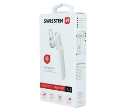 SWISSTEN HF BLUETOOTH ULTRA LIGHT UL-9 WHITE-15540
