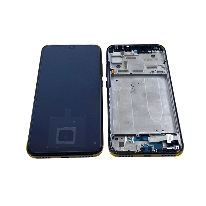 LCD XIAOMI MI A3 BLACK SERVICE PACK-16262