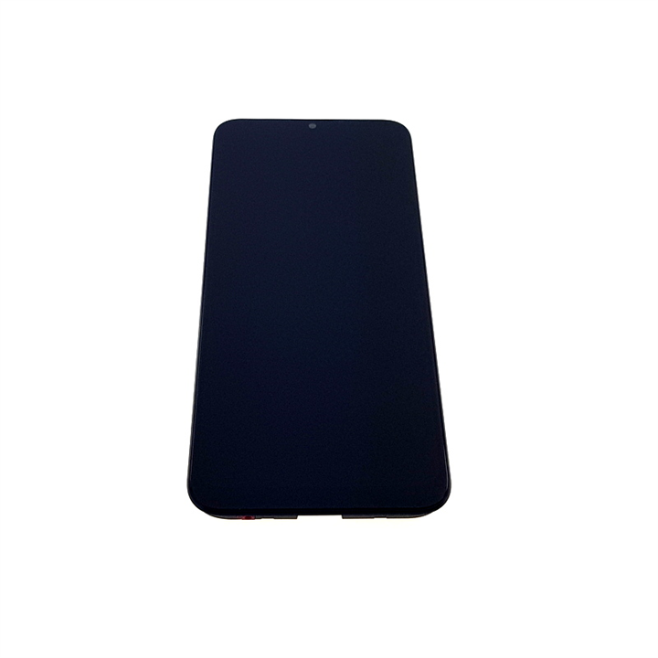 LCD MOTO G8 POWER LITE FRAME BLACK SERVICE PACK-16253