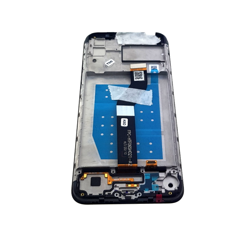 LCD MOTO G8 POWER LITE FRAME BLACK SERVICE PACK-16254