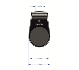 SWISSTEN UCHWYT MAGNETYCZN EASY MOUNT SILVER-16772