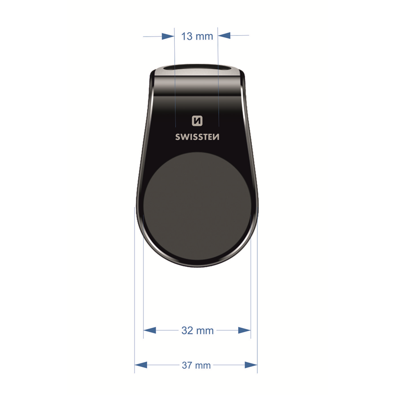 SWISSTEN UCHWYT MAGNETYCZN EASY MOUNT SILVER-16768