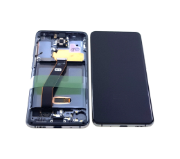 LCD SAMSUNG S20 G980 G981 GREY SERVICE PACK-17464