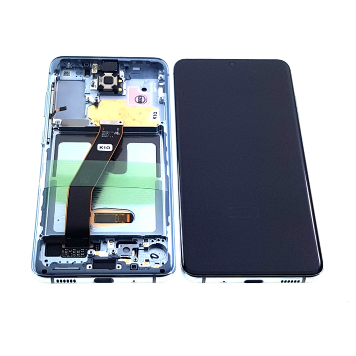 LCD SAMSUNG S20 G980 G981 BLUE SERVICE PACK-17465
