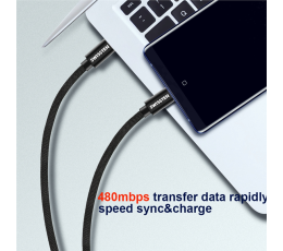 SWISSTEN KABEL USB-C / USB-C 1.2M TEXTILE BLACK-16998