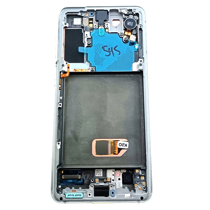 LCD SAMSUNG G991 S21 WHITE SERVICE PACK-19418