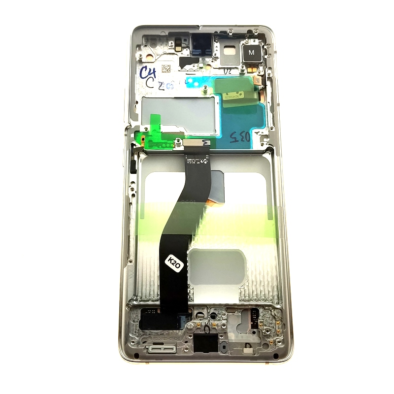 LCD SAMSUNG G998 S21 ULTRA SILVER SERVICE -18753