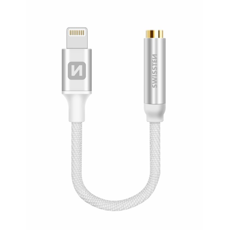 SWISSTEN AUDIO ADAPTER IPHONE LIGHTNING / JACK -17772