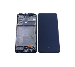 LCD SAMSUNG A42 A426 BLACK SERVICE PACK-17833