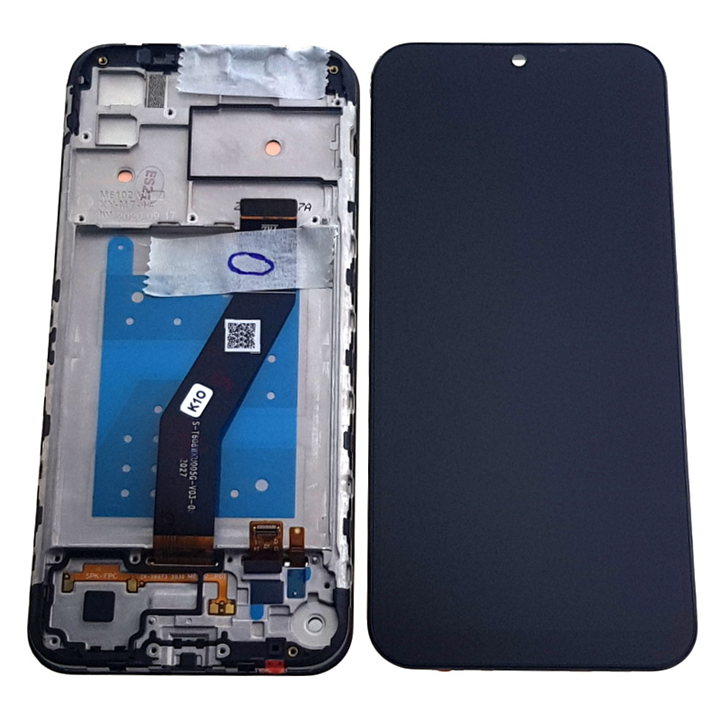 LCD MOTOROLA E6S XT2053 BLACK SERVICE PACK-17995