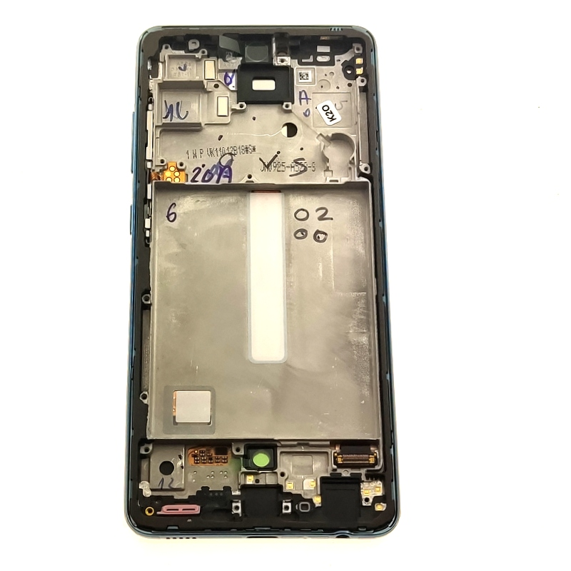 LCD SAMSUNG A525 A526 A52 BLUE SERVICE PACK-18755