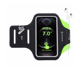 SWISSTEN ARMBAND CASE SIZE 7'' BLACK-18172