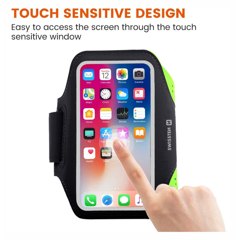 SWISSTEN ARMBAND CASE SIZE 7'' BLACK-18171 SWISSTEN ARMBAND CASE SIZE 7'' BLACK-18171