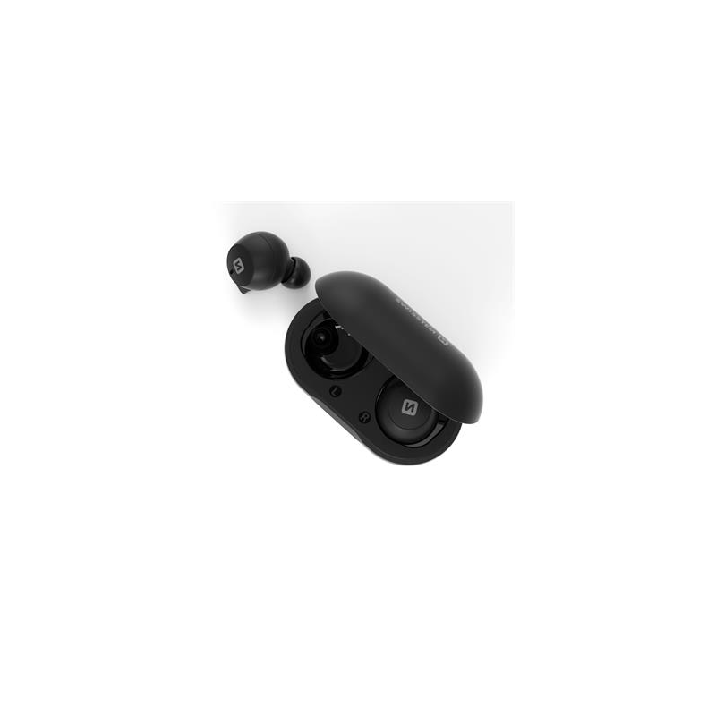 SWISSTEN BLUETOOTH TWS EARPHONES STONEBUDS BLACK-18173