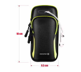 SWISSTEN ARMBAG CASE BLACK-18182