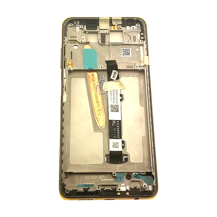 LCD XIAOMI POCO X3 2020 BLACK SERVICE PACK-18333