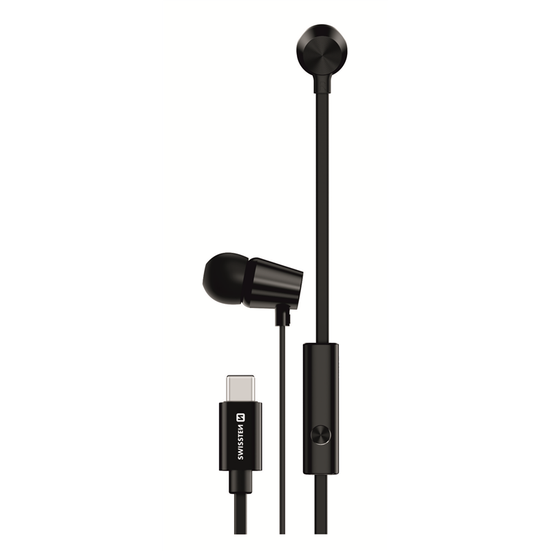 SWISSTEN SŁUCHAWKI DYNAMIC YS500 BLACK USB-C-18523